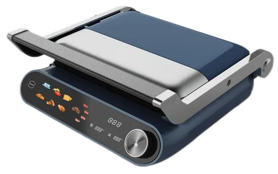 Digital Smart Touch Screen Detachable Sandwich Maker Panini Smokeless BBQ Grills