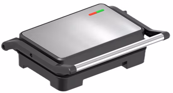 デジタルスマートタッチスクリーン取り外し可能なサンドイッチメーカーパニーニ無煙バーベキューグリル
